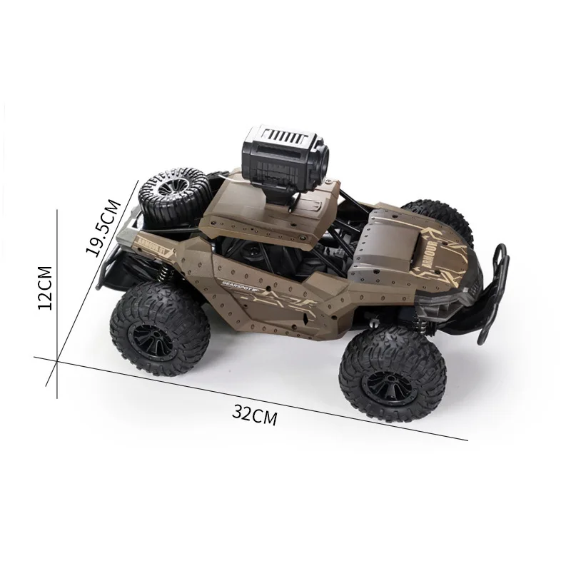 Remote Control Car 25KM/H Electric High Speed Racing With WiFi FPV 720P HD Camera RC Trucks 1:16 Radio Climb Off-Road Buggy Toys