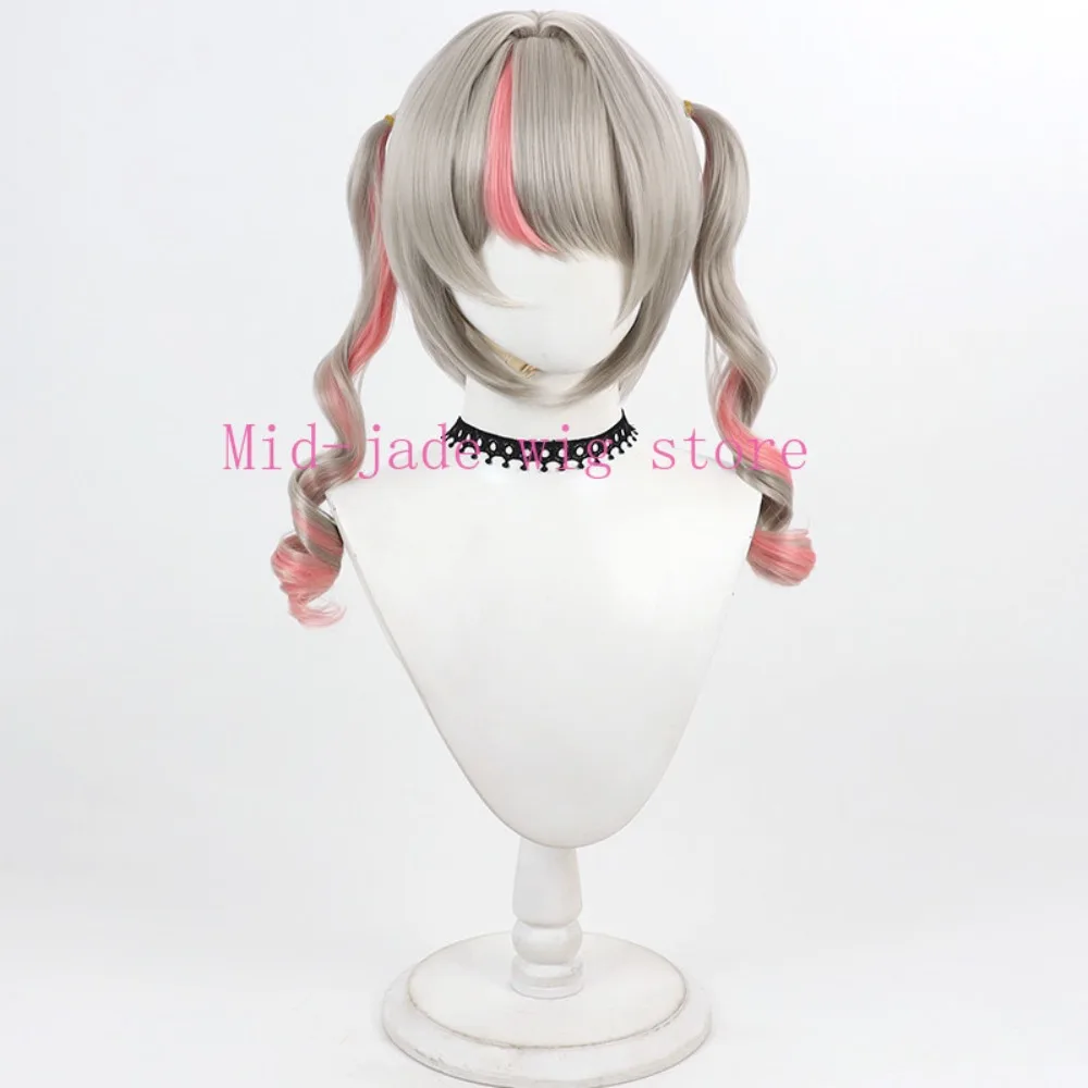 Lilim Cosplay Wig Realistic Scalp Two Tone Braided Hair for New Year Photo Shoot