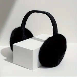 Earmuffs của sang trọng mềm mại cho nam và nữ, nắp tai, giữ ấm hơn, tai nghe ngoài trời, bảo vệ, đơn sắc, thời trang, mùa đông Bán hàng bảo vệ chính Airsoft Ear - №4