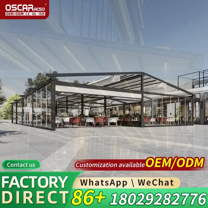 High Quality Extendable Aluminum Alloy Sunshade for Outdoor Roof AllBox Coverage Suitable for Garden Patio Beach Retractable Can