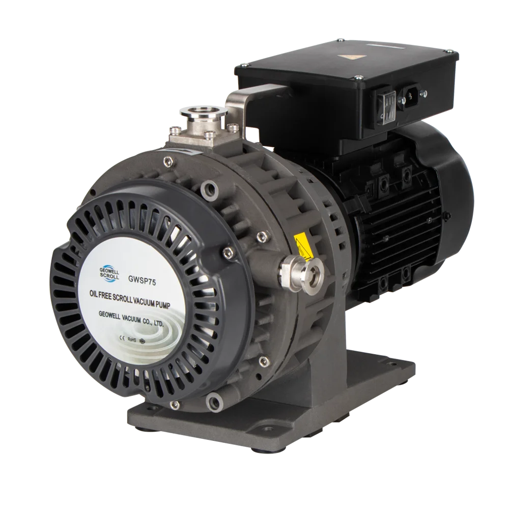 

GWSP75 Air Cooled Low Price Scroll Dry Pump For Vacuum Distillation