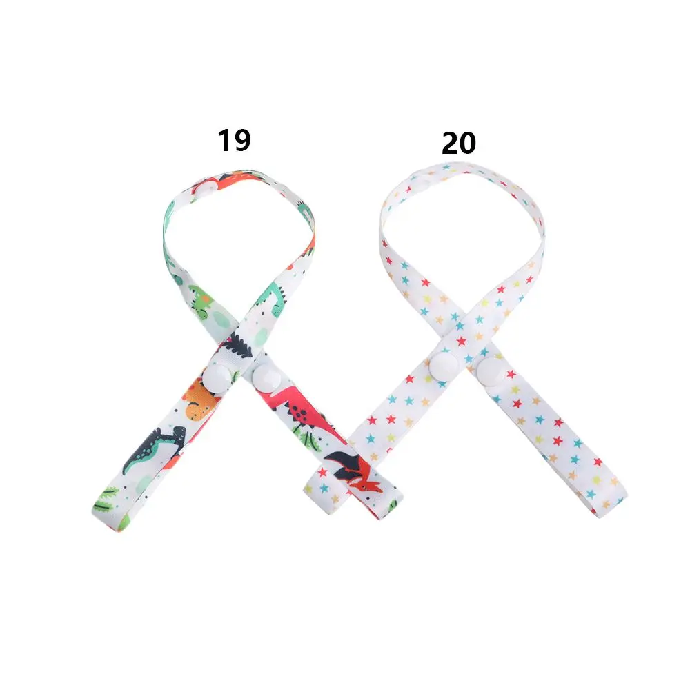 1pc Colorful Useful Strap Holder Trolley Lanyard Baby Cup Holder Fixing Strap Bind Belt Stroller Accessories Anti-lost Chain