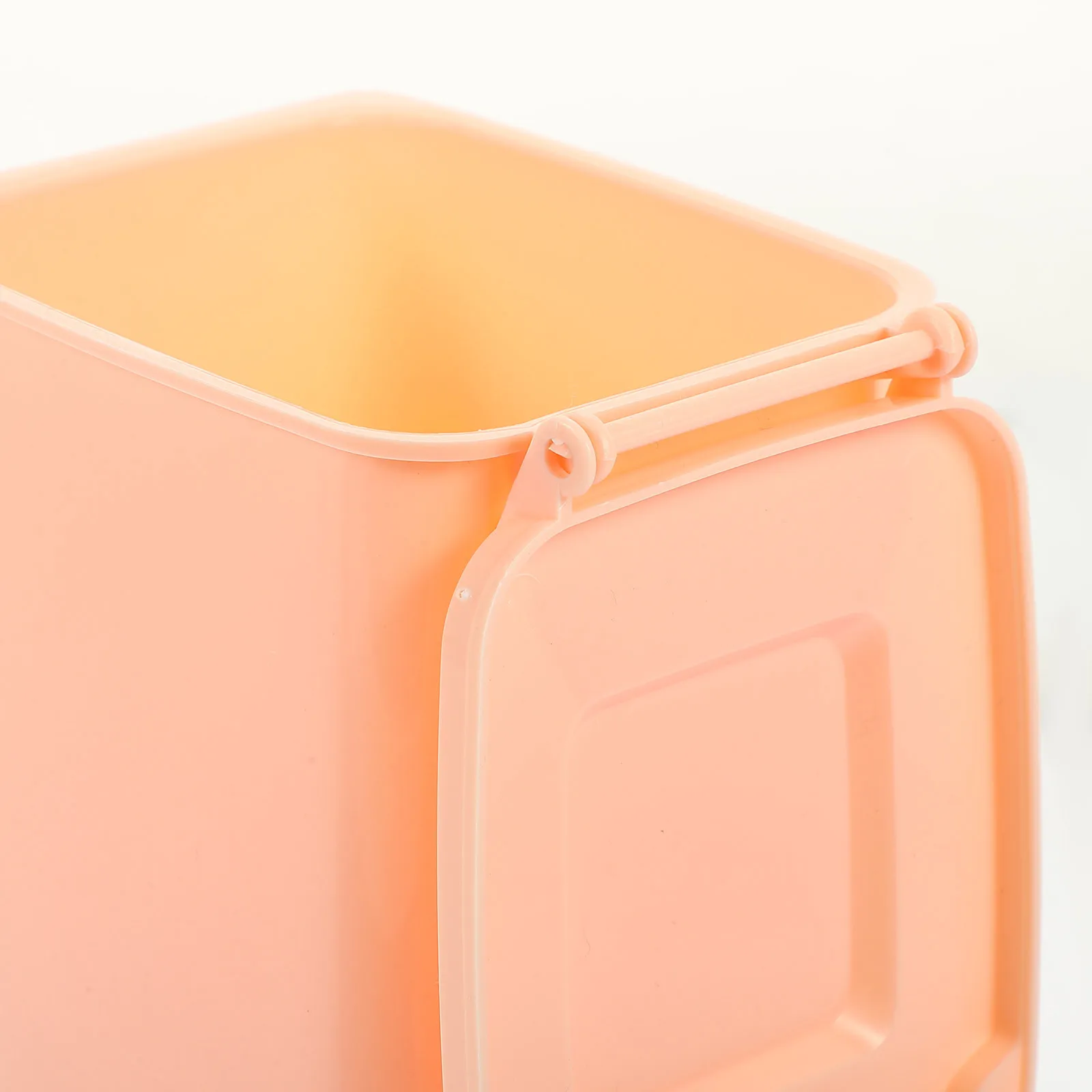 

4Pcs Mini Tabletop Garbage Can Compact Desktop Trash Bin Multi-Function Small Waste Container Storage Organizer