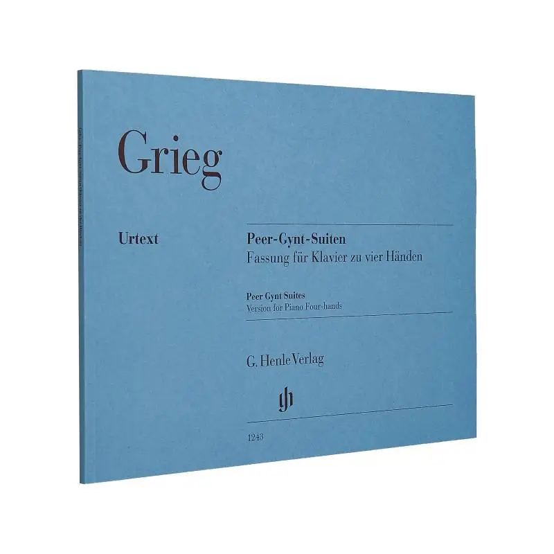 

HN1243 Grieg Peer Gynt Suites F Pn 4ms Heineman Ernst GunterSteen Nokleberg Einar G Henle Verlag 9790201812434 Книга