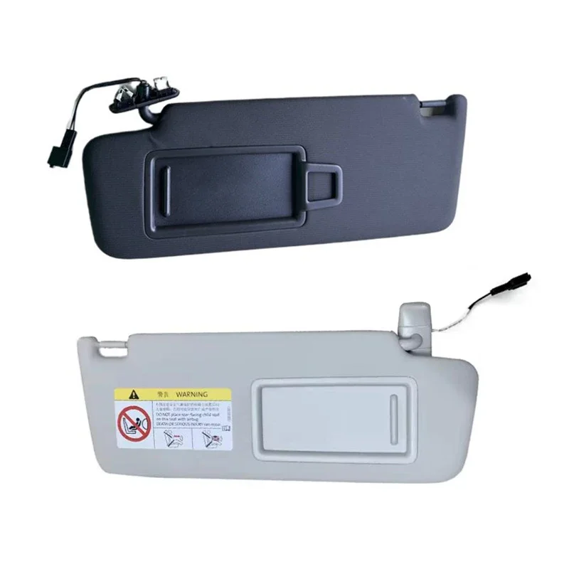 ل VW Golf 7 SportsVan Jetta MK7 T-Cross Passat B8 CC E-Golf T-Roc 5GG857551 لوحة حاجب الشمس الأمامية للسيارة مع مرآة ماكياج