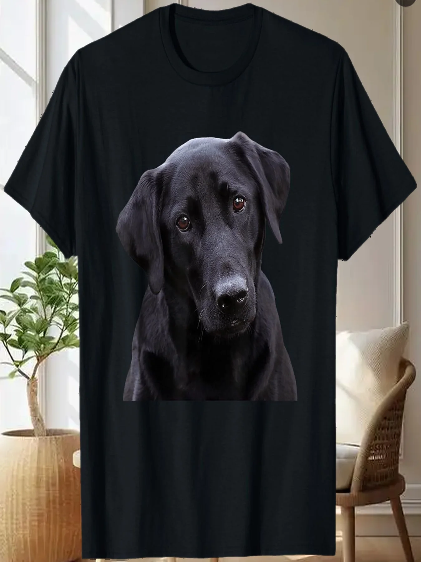 

Рубашка Love Is Labrador Retriever Черная футболка Lab Mom Dad Dog Lover