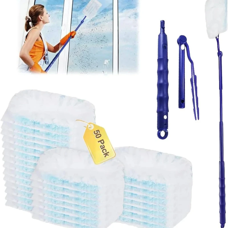 Disposable Dust Collector Long and Short Fluffy Ultrafine Fibers Home Store, Simple and Convenient, No Cleaning Required Tool
