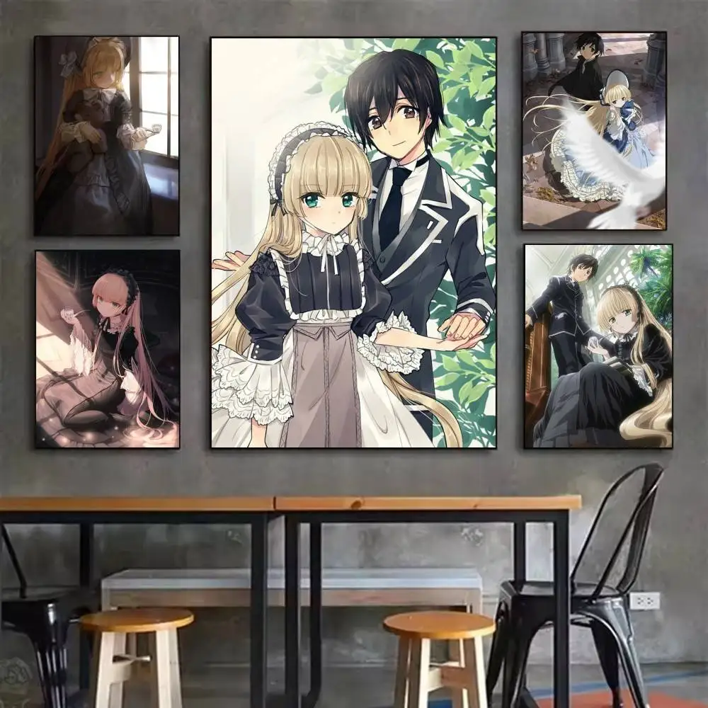 

GOSICK Anime Poster Waterproof HD Art Wall Decal Self-Adhesive Print