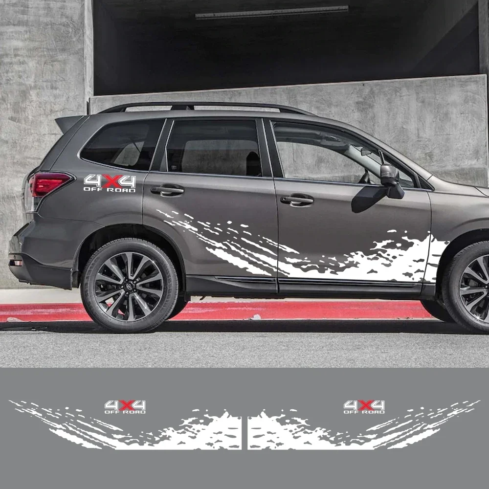 

Car Sticker For Subaru Forester SH SJ SG SK SF SG5 2013 ~ 2019 4x4 Off Road Splash Graphics Vinyl Decal Car Decor Accessories