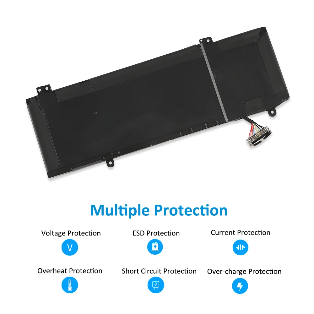 KingSener 1F22N 60WH Laptop Battery For DELL ALIENWARE 2018 orion M15 M17 R1 P82F P40E P79F P37E Inspiron G5 5590 G7 7590 7790 - Image 2