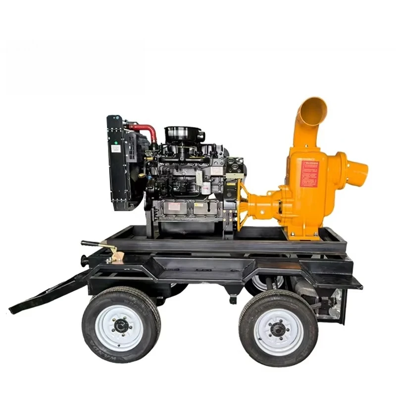 Self-Priming  Water Pump Unit  Engine Water Mobile Flood Control Pump Truck  for Efficient Waterlogging Removal