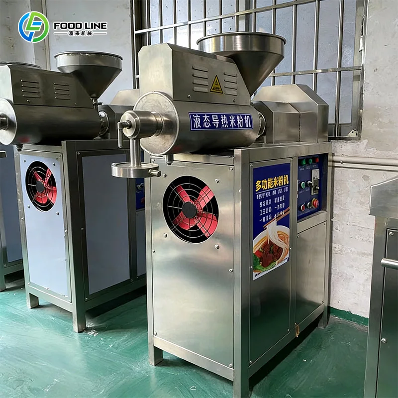 Commercial 100kg 200 Kg Italy Noodle Food Small Rice Noddles Make Machine Professional Automatic Pasta Maker