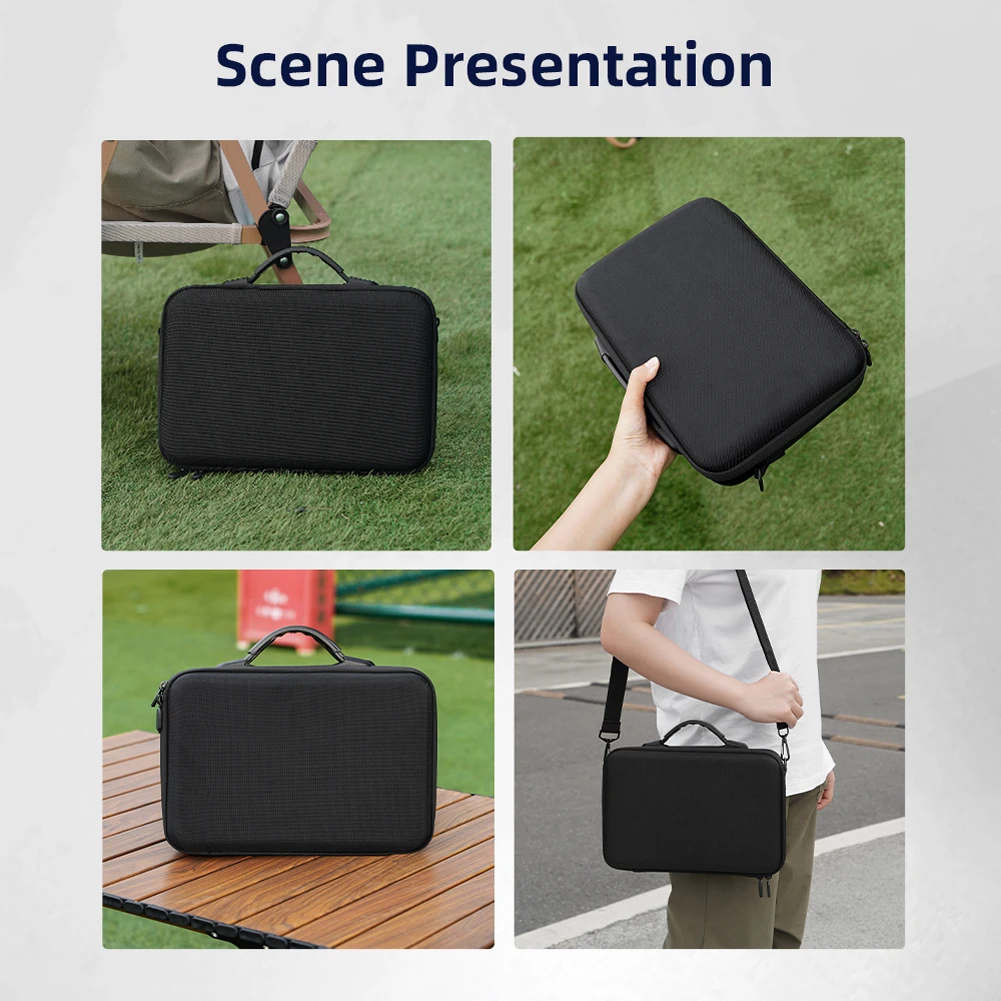 

Чехол для переноски Insta360 X4, защитная дорожная сумка с сетчатым карманом, коробка для хранения, сумка-портфель с защитой от падения, сумка для хранения и переноски через плечо