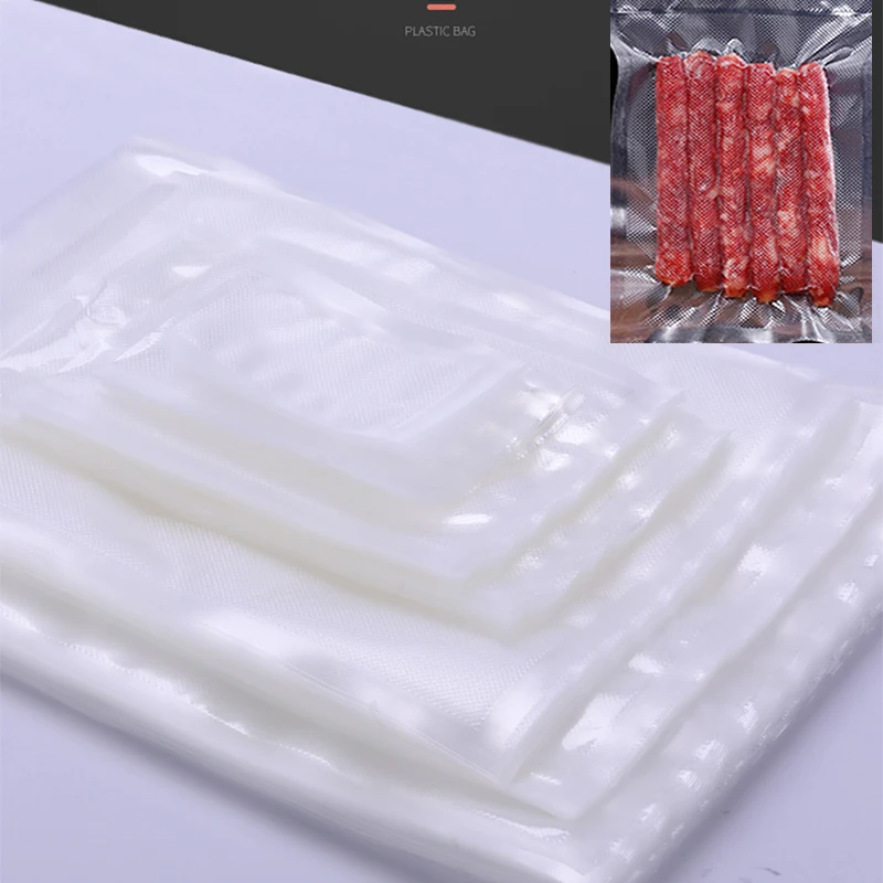 Vacuum Sealer Bags 100PCS 15x20cm Plastic Textured Storage Bag for Vacuum Sealing Machine for Pack Food Saver Packer Sealer Bags