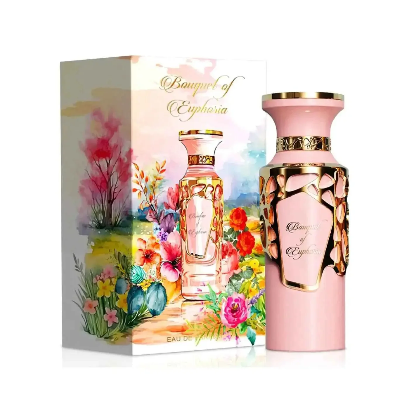 Parfum floral oriental unisexe Eau de parfum douce, élégante, romantique et longue tenue. Vaporisateur raffiné 100 ml_voghion.com