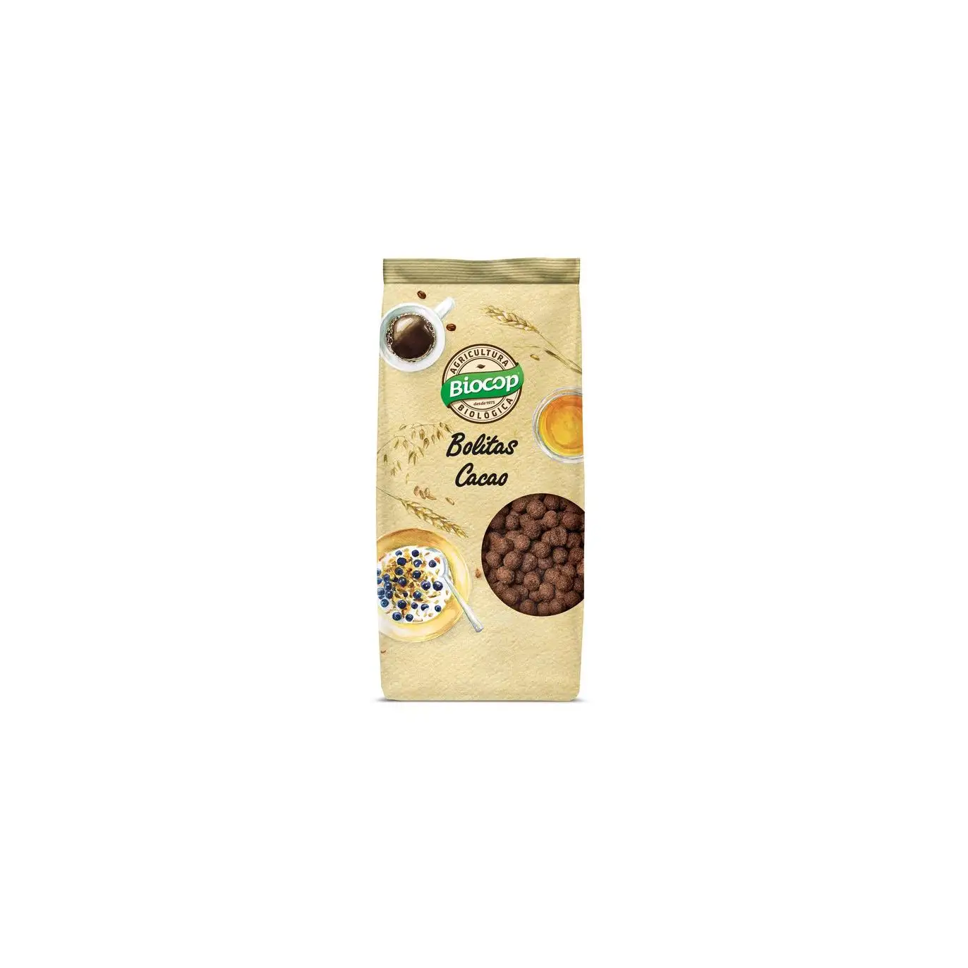 Crispy cereal balls with biocop chocolate 200 g