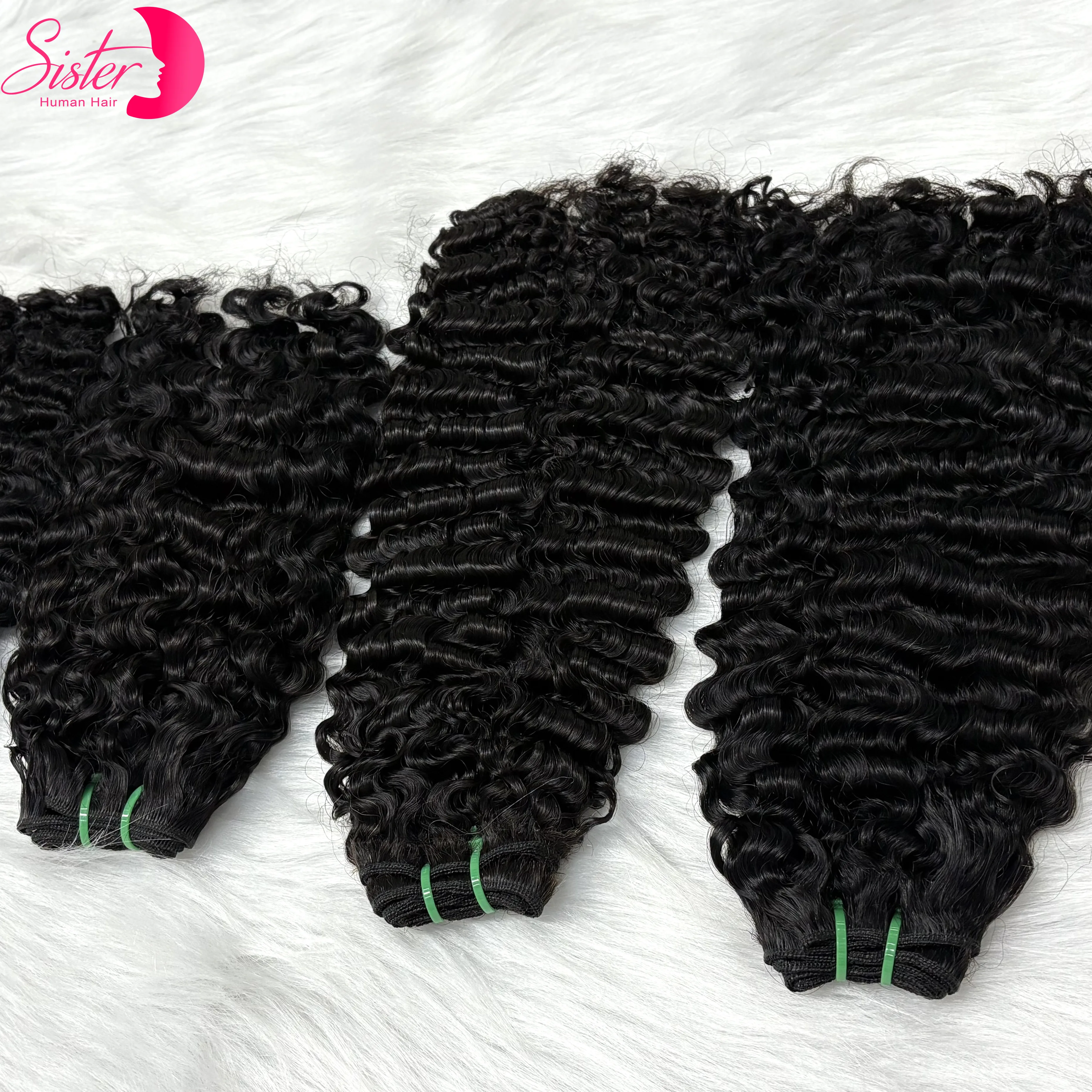 

16A двойные нарисованные необработанные вьетнамские бирманские вьющиеся пучки волос 10-24 дюйма 100% необработанные вьющиеся человеческие волосы для женщин