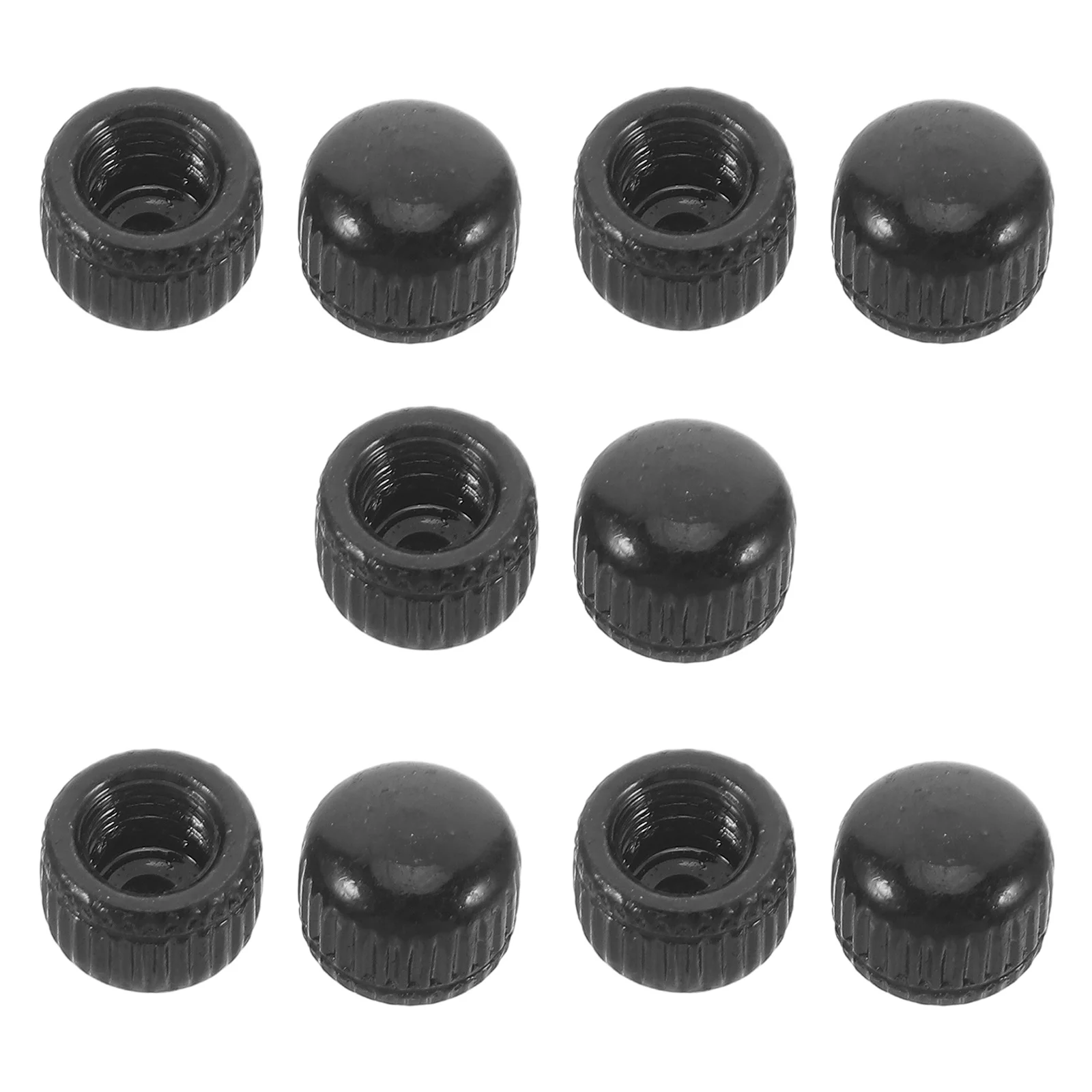 

10pcs Lamp Finials Decorative Cap Nuts Metal Light Fixture Parts Easy Installation For Desk Wall Lamps Ceiling Pendant Shades