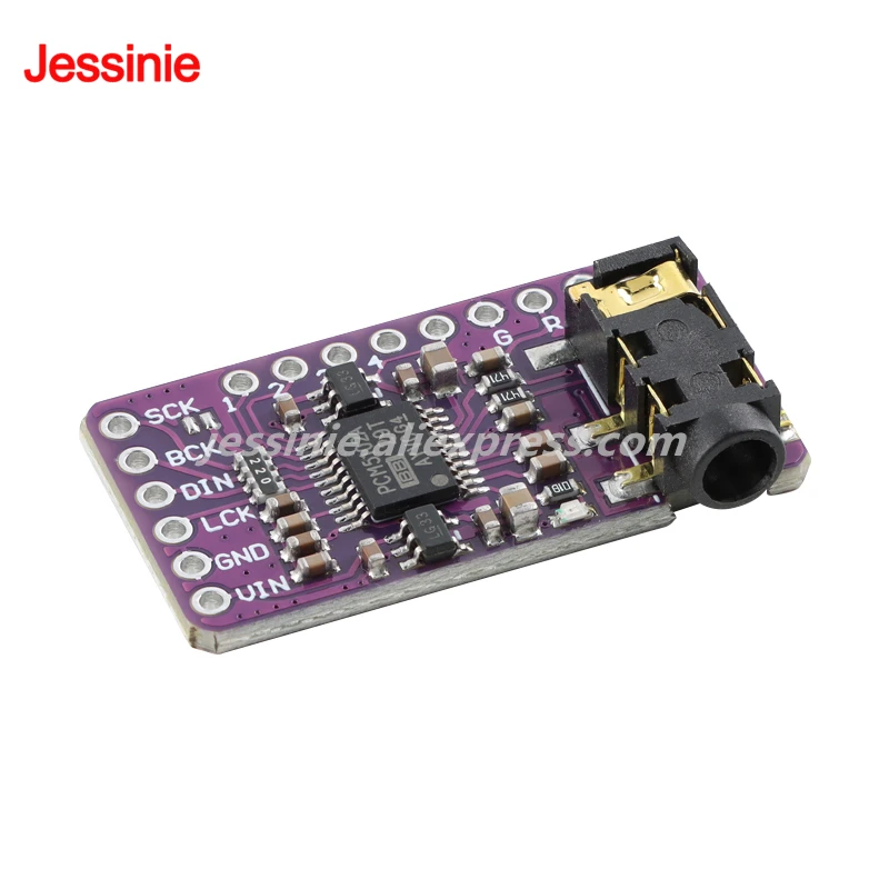 5pcs/1pc PCM5102 PCM5102A Audio Stereo Digital-to-Analog Converter DAC Decoder Board MCU Audio Module PCM5100 PCM5101