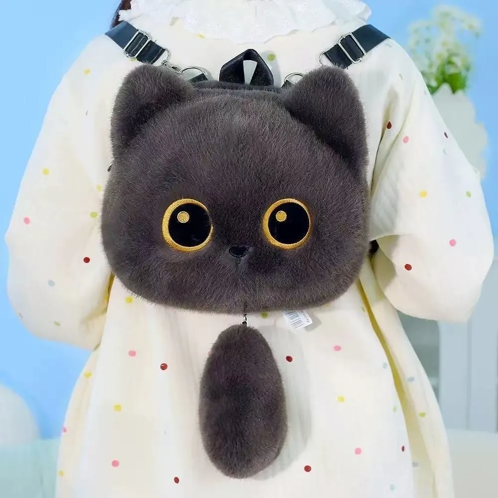 New Plush Animal Plush Backpack Cartoon Detachable Strap Stuffed Animals Bag Soft School Bags Gifts