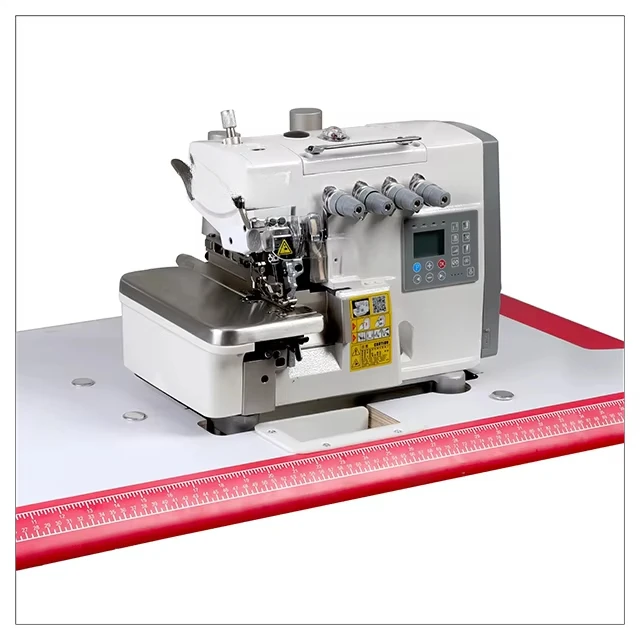 For BT-G3-D4 Industrial Automatic Overlock Sewing Machine 4-thread High Speed