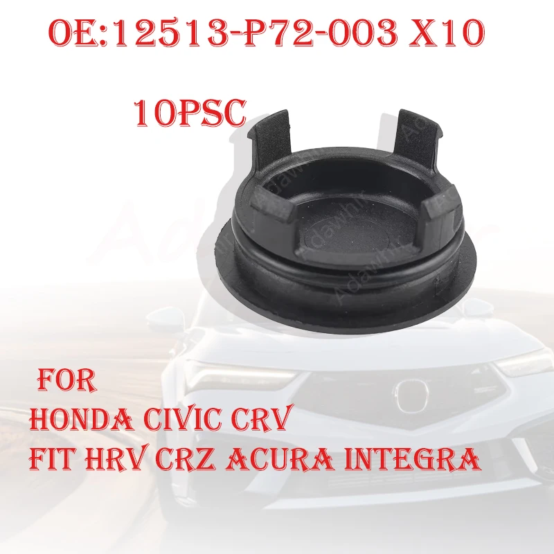 10 PSC12513-P72-003 Camshaft Cylinder Head Timing Plug 22501023310 For Honda Civic CRV Fit HRV CRZ Acura Integra