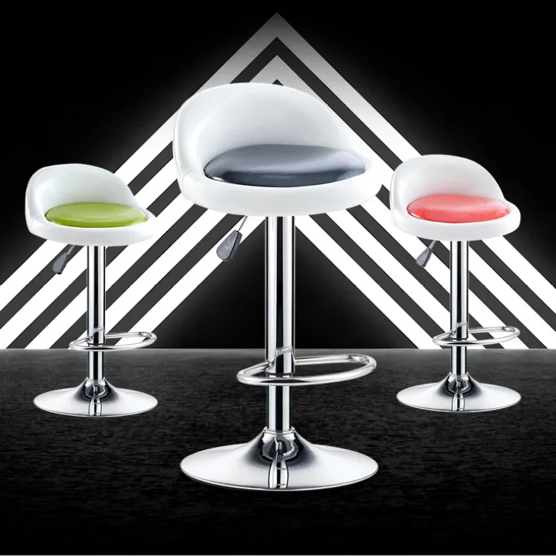 Kitchen Adjustable Bar Stool Metal Chairs Nordic Vintage Designer White Luxury Furniture