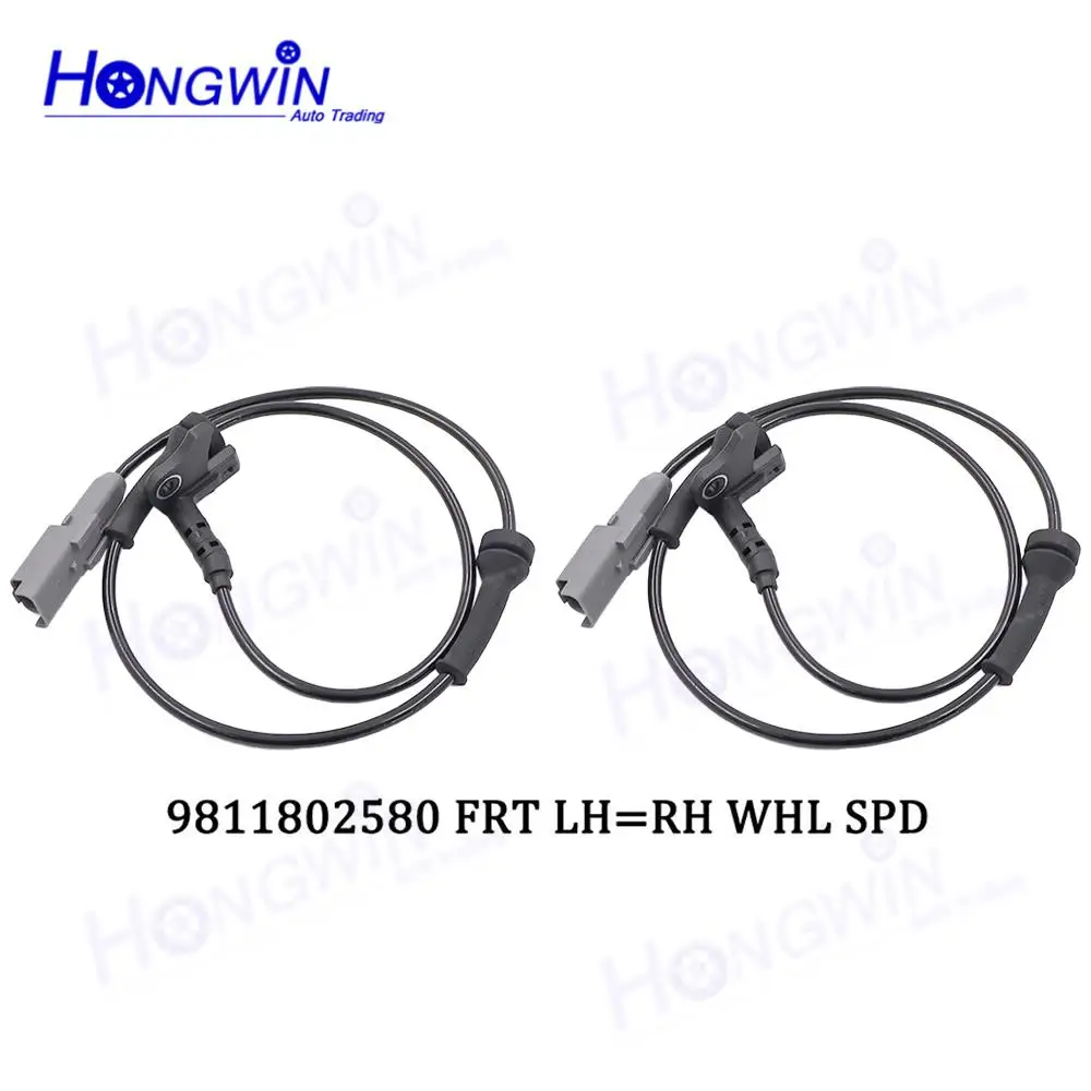

1/2 шт. 9811802580 датчик ABS скорости переднего левого и правого колеса для Peugeot 307 308 408 Citroen C4L