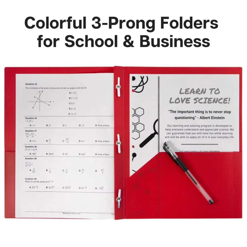 Office Storage Folders Folders for Documents Versatile Multicolor Plastic Folders Neatly Organize Store Documents for Office