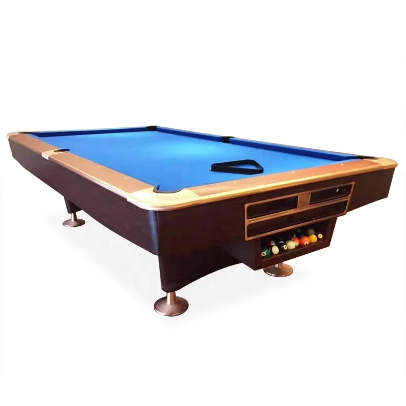 

1 Classic 9ft Snooker Club Billiard Game 4th Nine-ball Pool Table