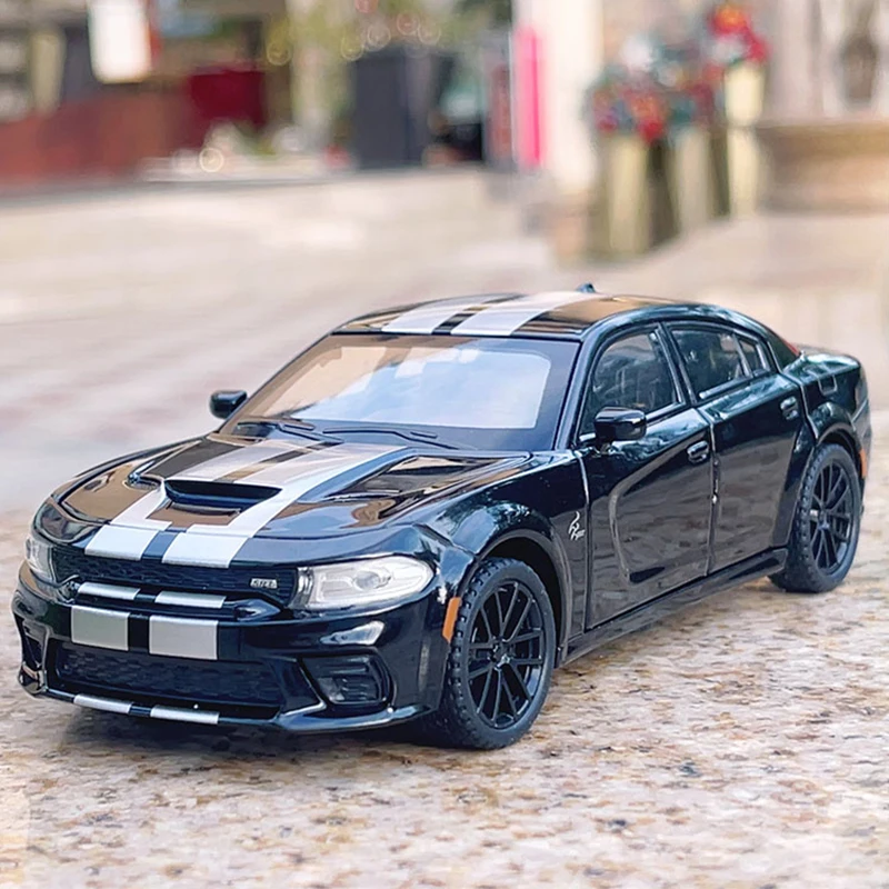 

Масштаб 1/32 Реалистичная модель автомобиля Dodge Charger, игрушка, с подсветкой, звуками и функцией спины, идеальный подарок на день рождения и Рождество для мальчиков и девочек, подходит для возраста