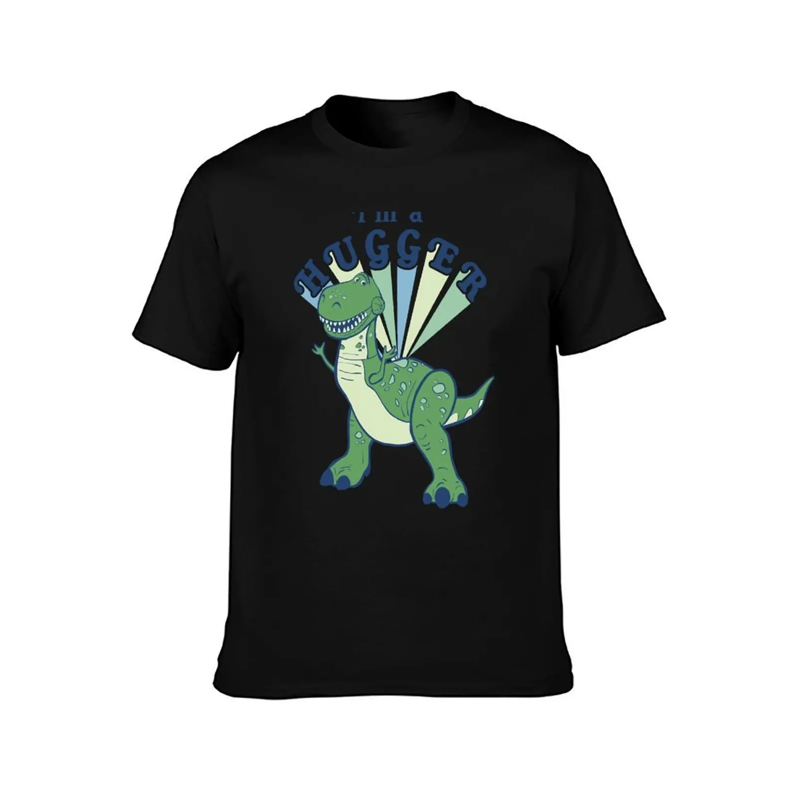 Hugger T-Shirt Basic Solid Color Short Sleeve Cotton Top T-Shirt