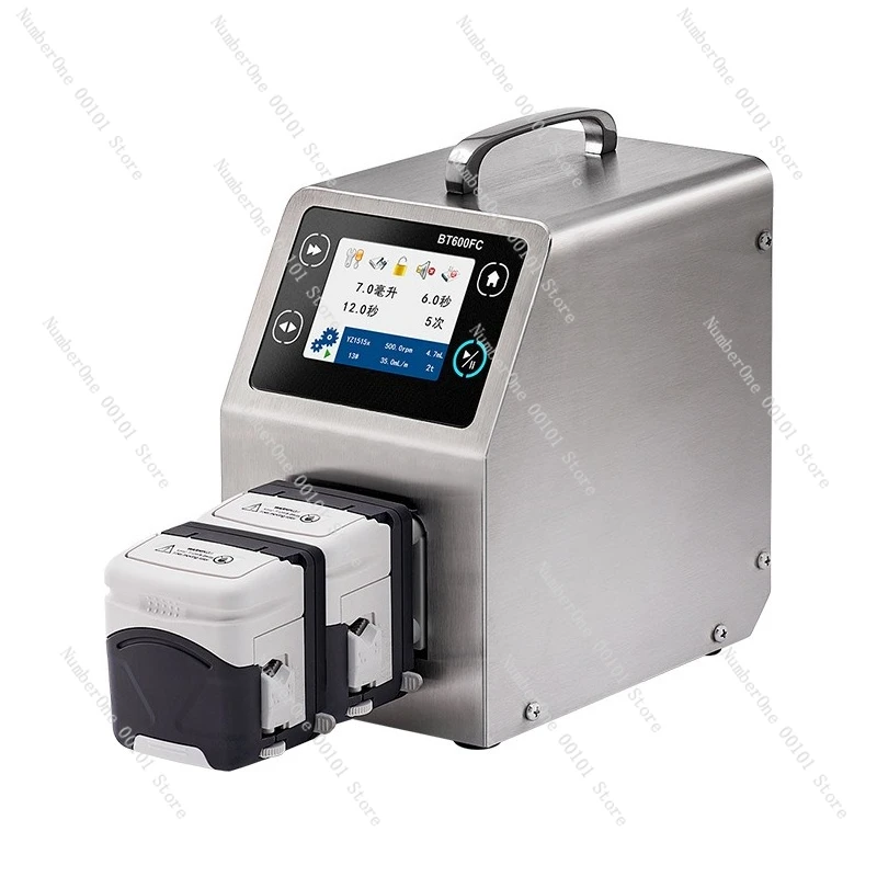 Peristaltic Pump High Flow BT600FC Intelligent Dispensing Chemical Beverage Filling System Industrial Peristaltic Pump