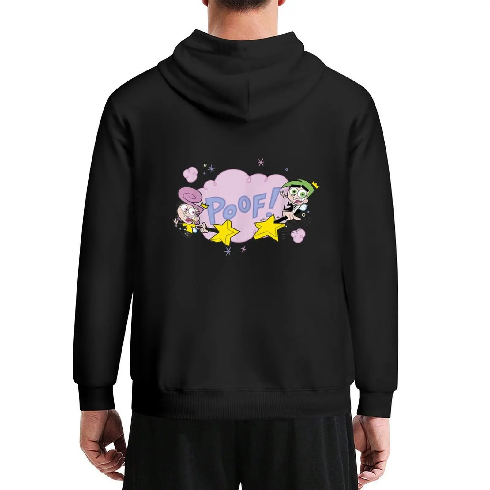 

Nickelodeon The Fairly OddParents Cosmo And Wanda Poof Hoodie winter clothes graphic t shirts men new in hoodies