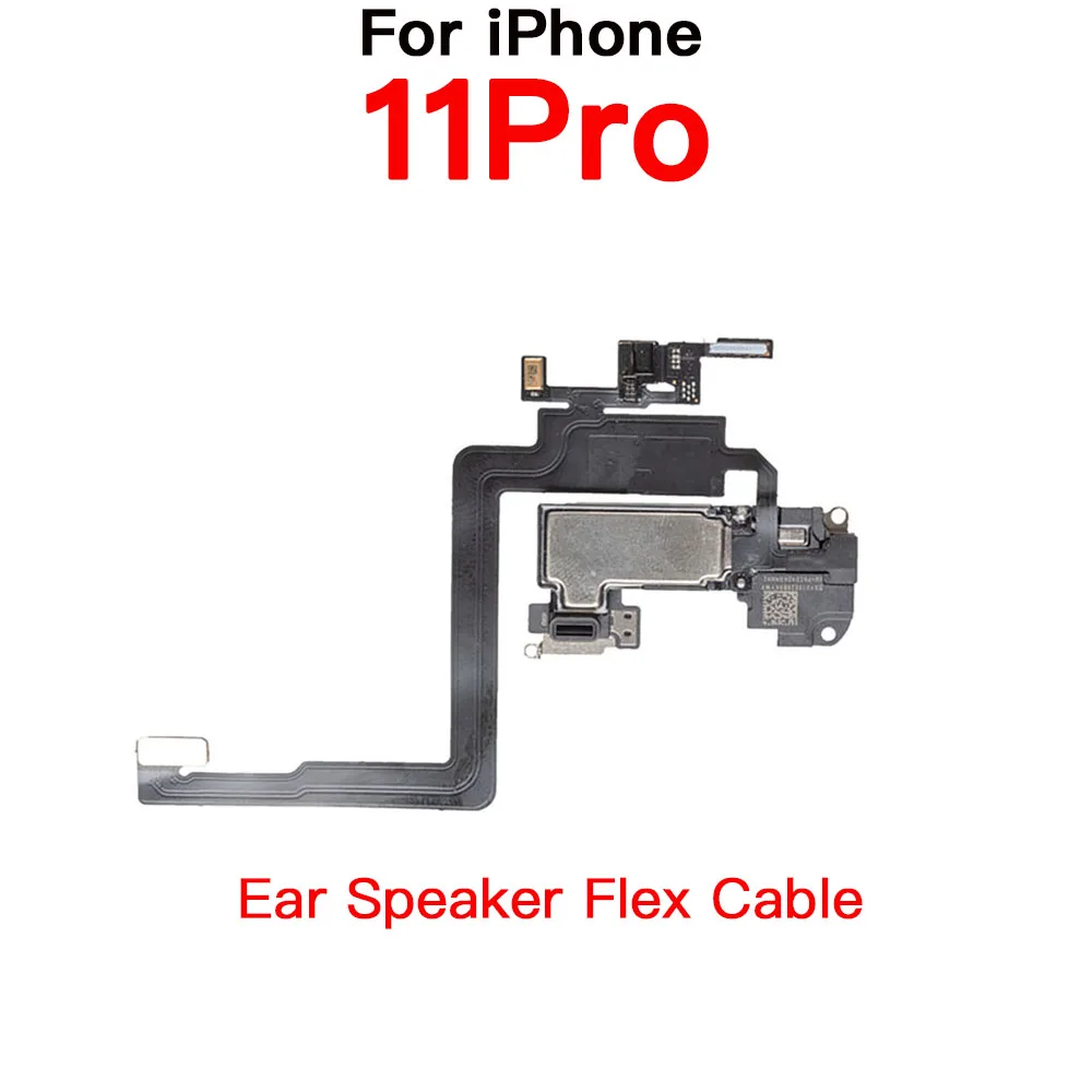 Front Camera Flex For iPhone X XR XS 11 Pro Max Ear Speaker Flex Cable NO Face ID Replacement