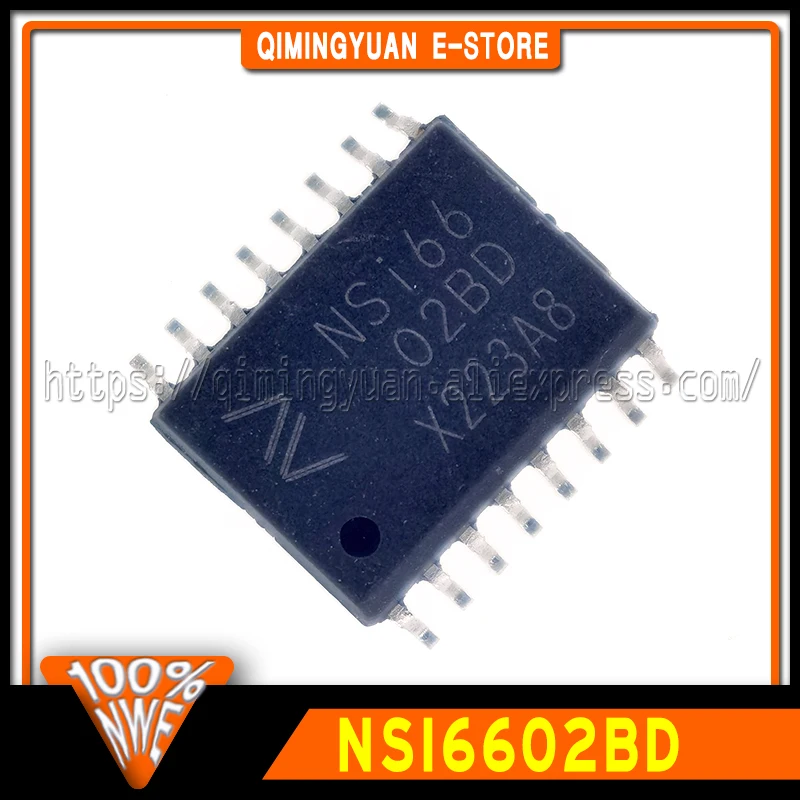 1~20PCS/LOT New NSI6602B-DSWR SOP-16 SOW-16 NSI6602BD In Stock