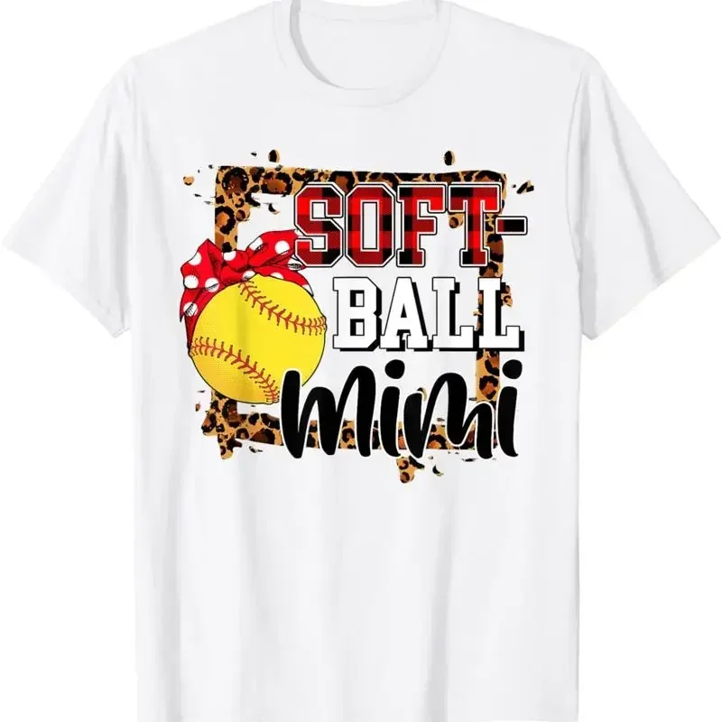Softball Mimi Leopard T Shirt