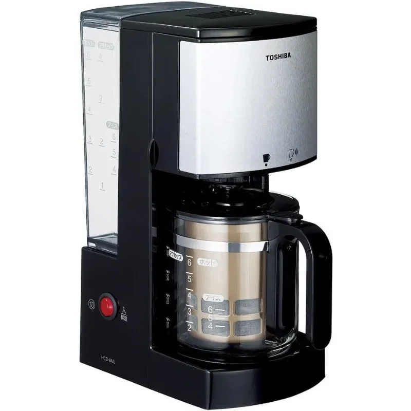 

Кофеварка TOSHIBA черная HCD-6MJ (K)