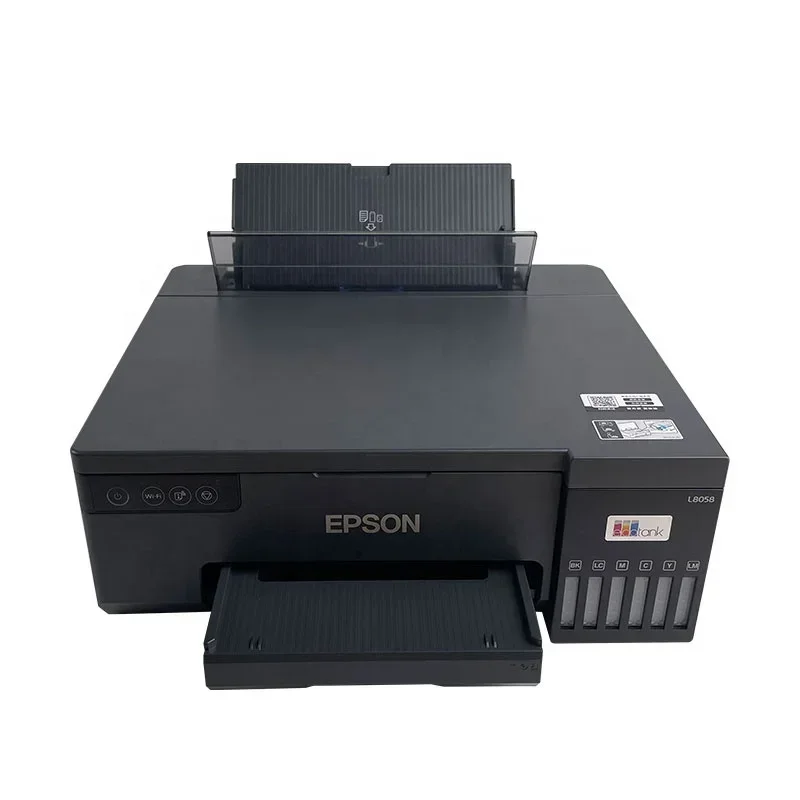 

L8058 inkjet printer A4 size 6 colors CMYKcm 5760 x 1440dpi high speed USB WIFI driver sublimation printer