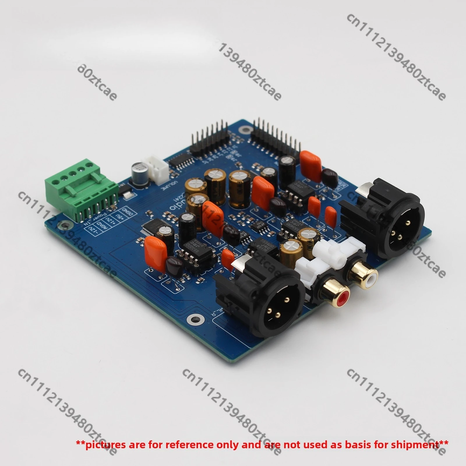 HiFi Audio DAC Decoder Kit Dual AK4493SEQ Chip DSD Hard Decoding Software Adjustable Digital Audio Decoder Board