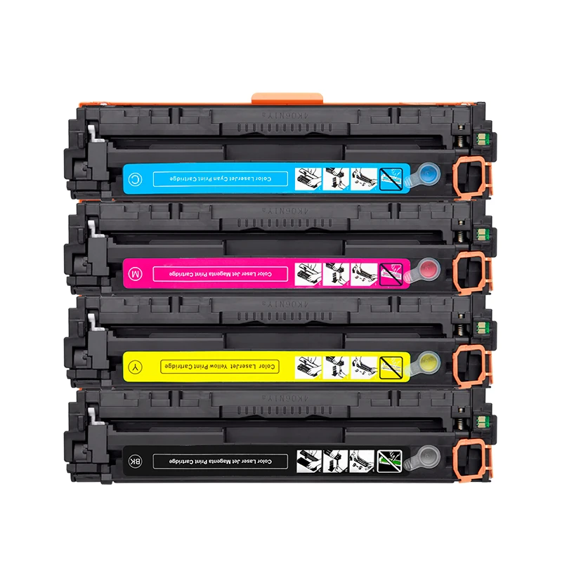 Cartouche de toner avec puce pour HP, 203A, CF540A, 540a, Hydratation 540, LaserJe Pro, M254nw, M254dw, MFP, M281fdw, M281fdn, M280nw