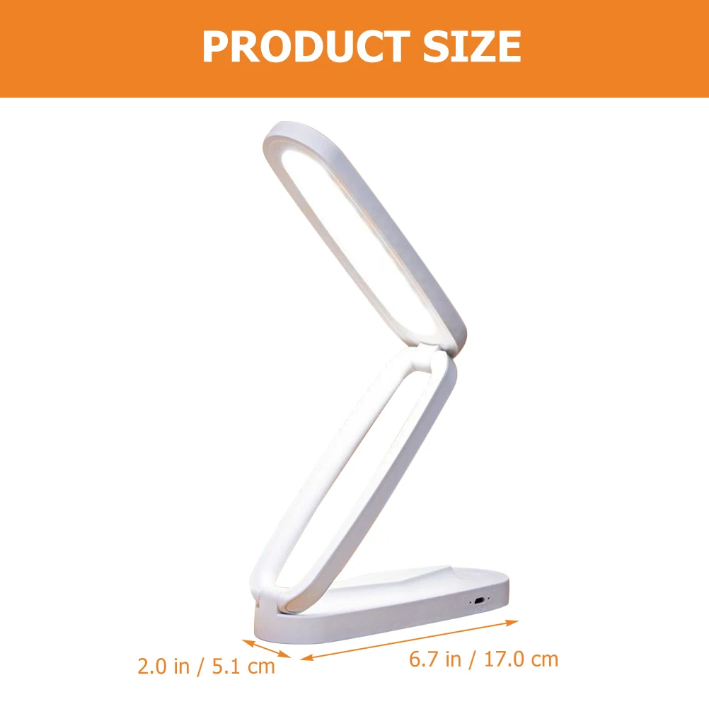 

LED Desk Lamp 3 Gears Color Temperature Touch Control Adjustable Bright Eye Care Dorm Bedside Lamps Warm Natural for Bedroom