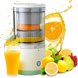 Electric Juicer Orange Juice Squeezer USB Charging Citrus Lemon Juicer Wireless Fruit Blender Automatic Fresh Squeezer Machine