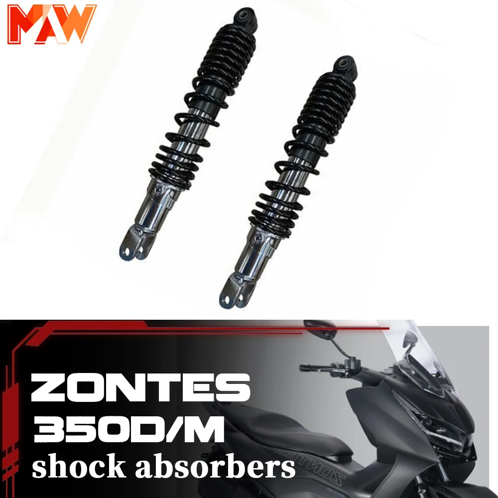 Zones 350d/e/m amortecedor traseiro original, acessórios de mola do garfo traseiro