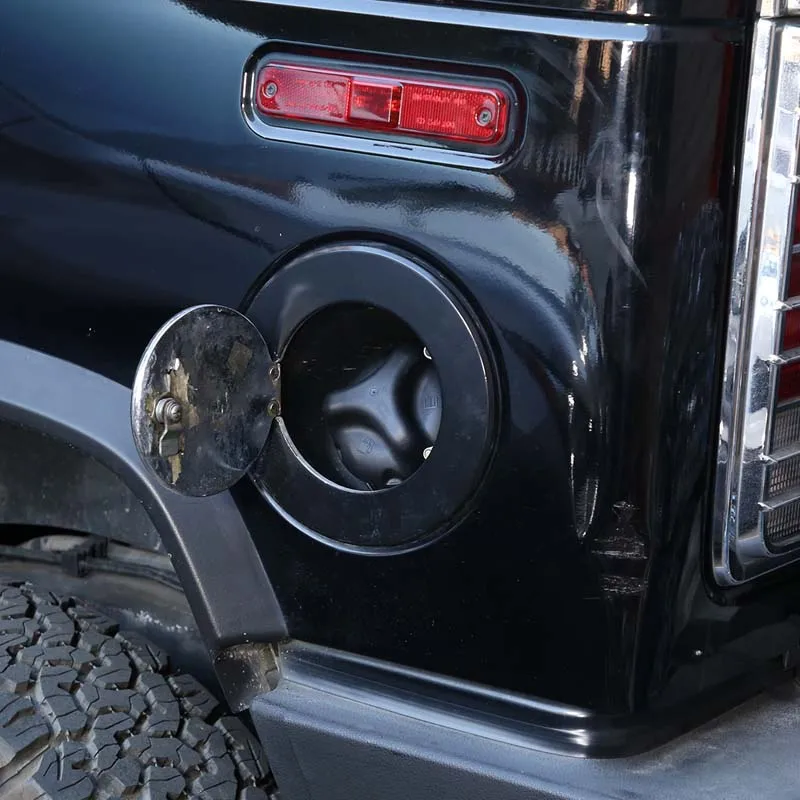 For Hummer H2 H3 H3T 2004 2005 2006 2007 2008 2009 2010 Car Gas Fuel Tank Cap ABS Fuel cap protection accessories 1 Pcs