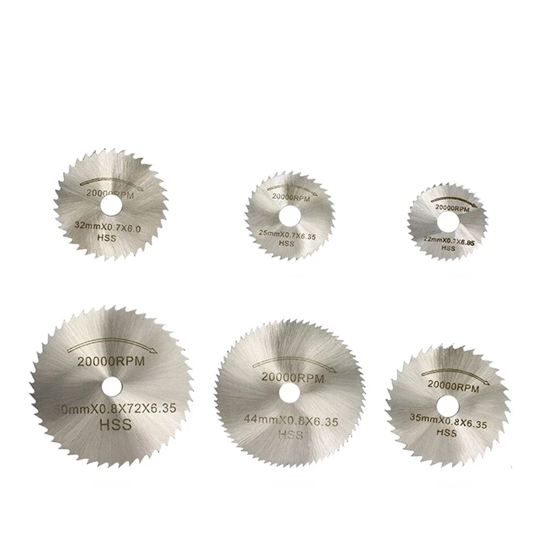 45Pcs Diamond Engraving Accessories Set HSS Circular Saw Blade Set Routing Bit For Dremel Drill Bit Rotary Accessories
