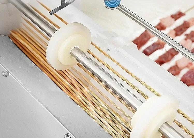 Automatic Factory Wear Cattle Sheep Pork Skewers Machine