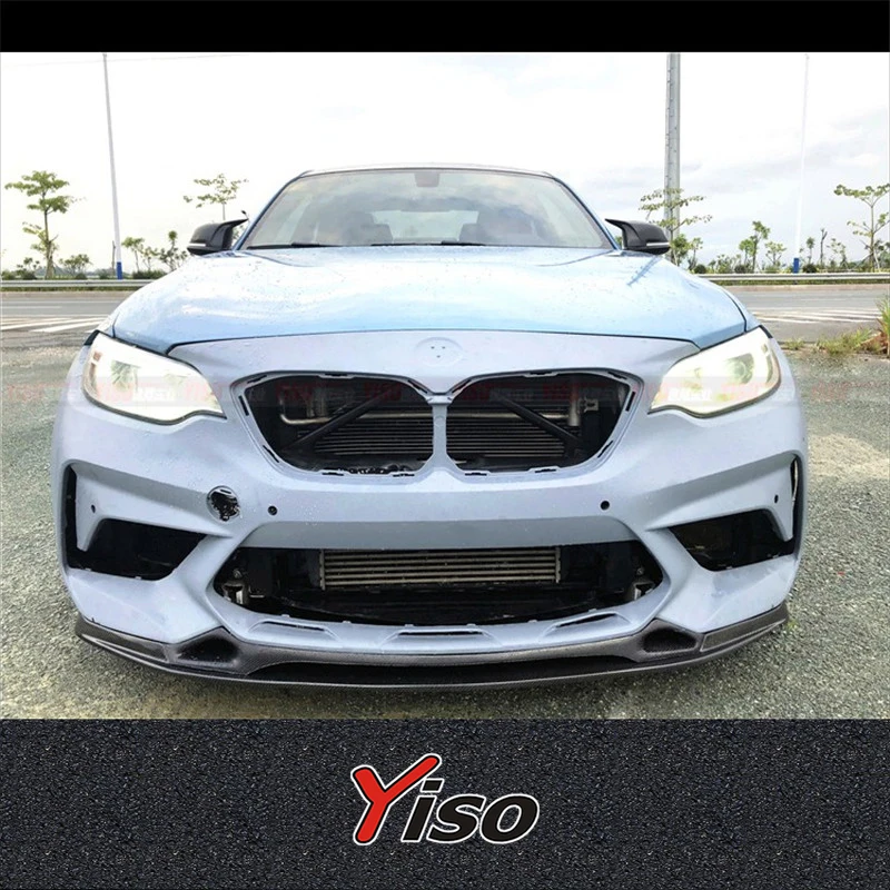 Suitable for BMW M2C Carbon fiber Modified Revozport Front Lip