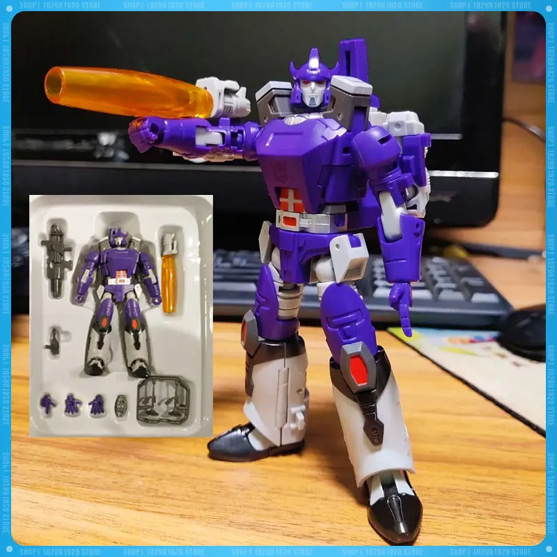 التحول G1 المتقدمة Galvontron 8811 Galvatron عمل الشكل روبوت جمع نموذج الاطفال دمية لعبة هدية في الأوراق المالية