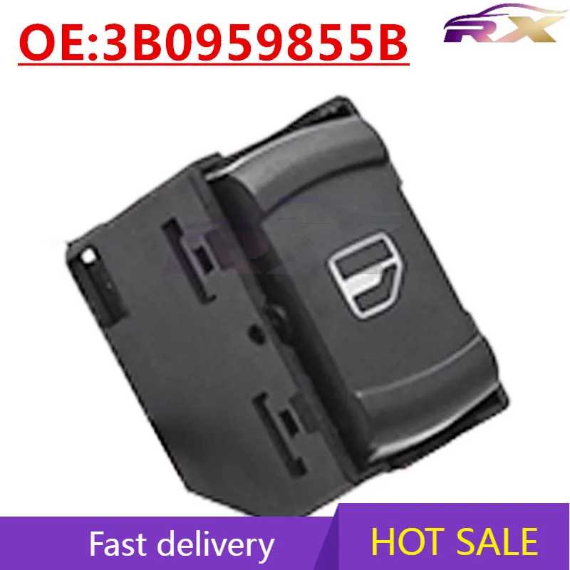 

OEM:3B0959855B Suitable For 2004-2014 Volkswagen GOLF Glass Lifter Single Switch Windows Control Switch